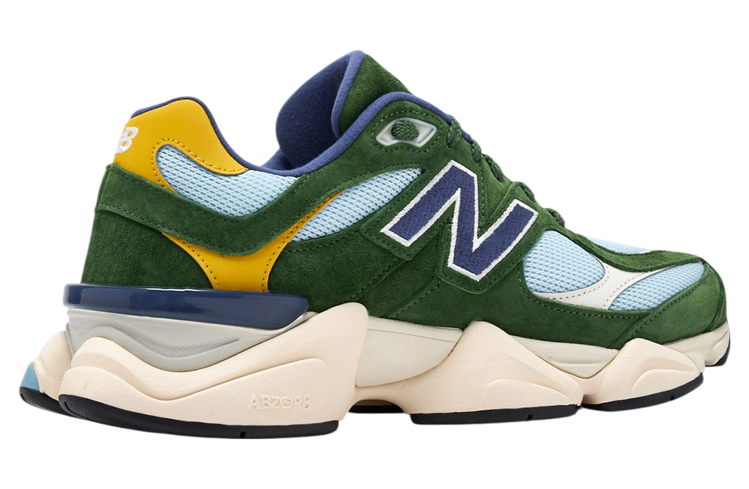 Mens New Balance 9060 Green / Mint