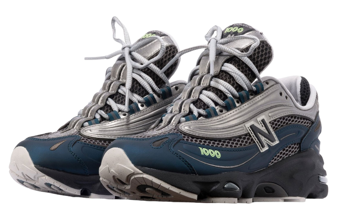 New Balance 1000 Deep Ocean / Metallic Silver