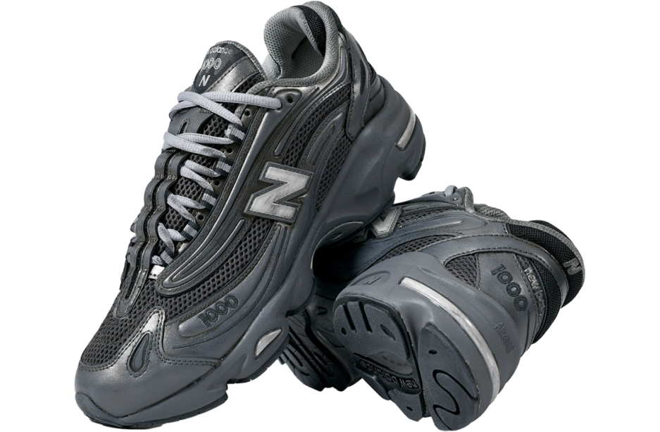 New Balance 1000 Metallic Grey / Black