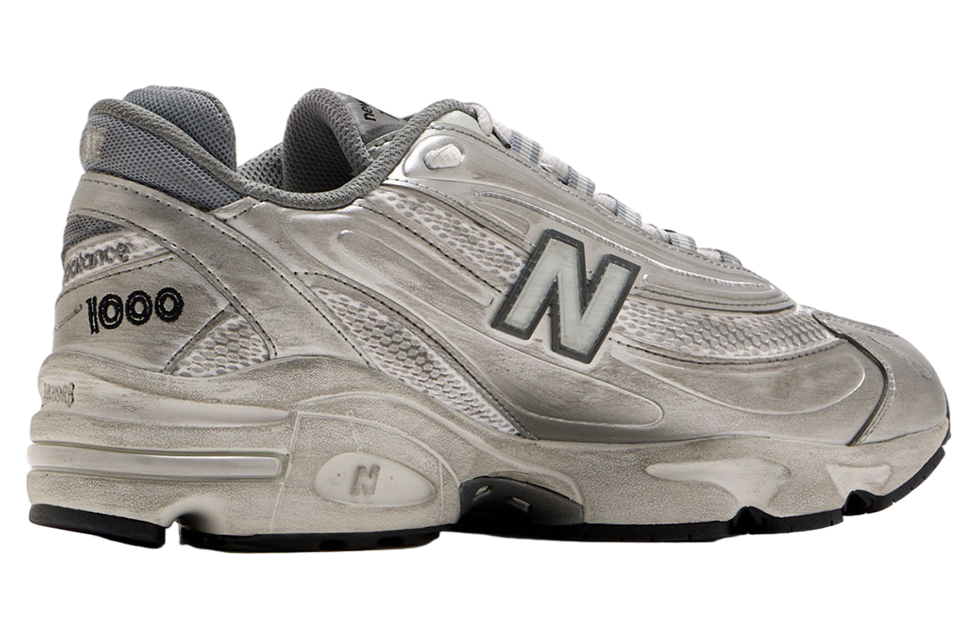 New Balance 1000 Silver Metallic / White