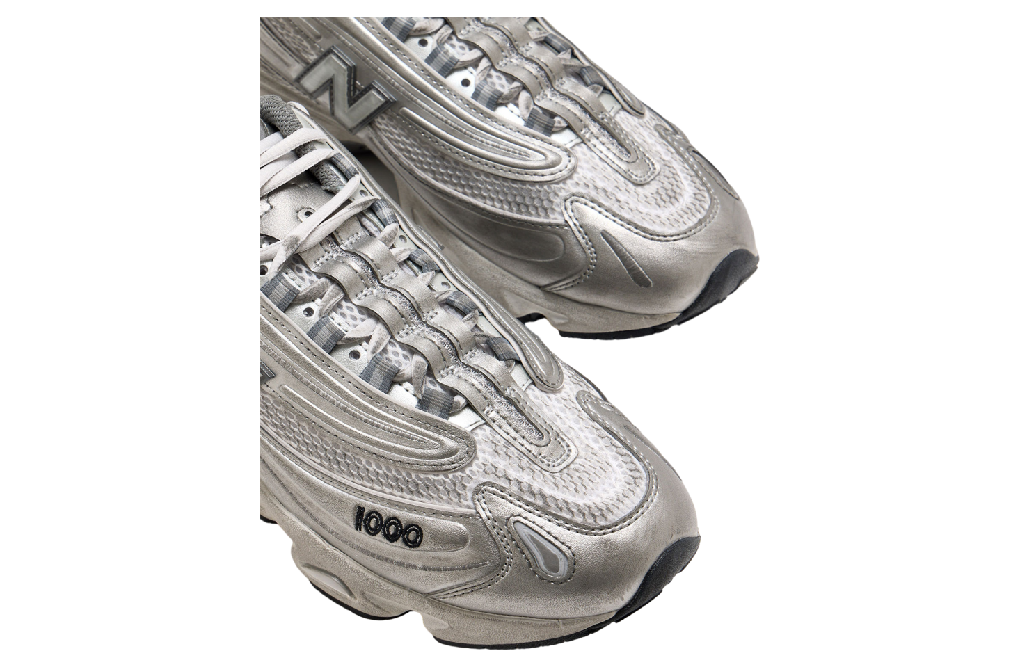 New Balance 1000 Silver Metallic / White