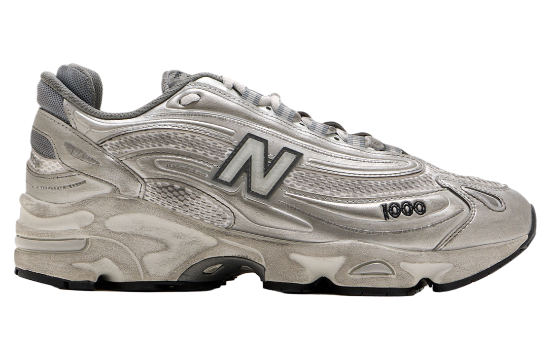 New Balance 1000 Silver Metallic / White