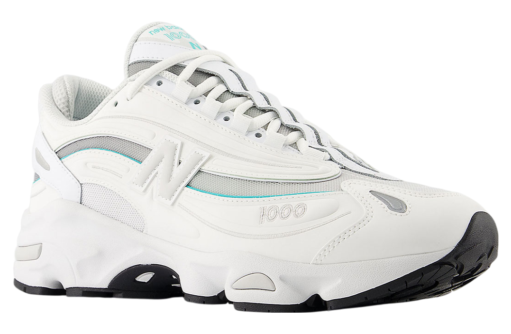 New Balance 1000 White / Teal