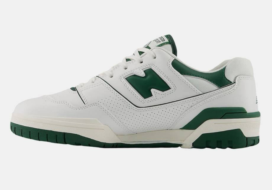 New Balance 550 Golf White Green
