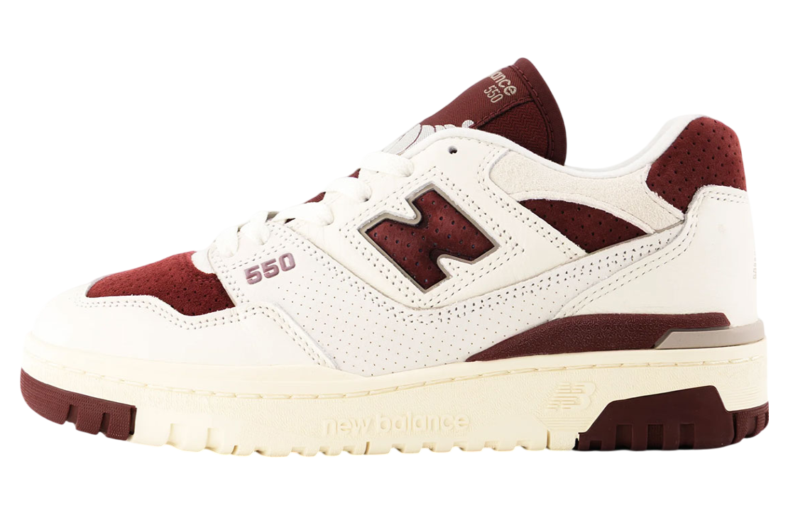 New Balance 550 Sea Salt / Burgundy