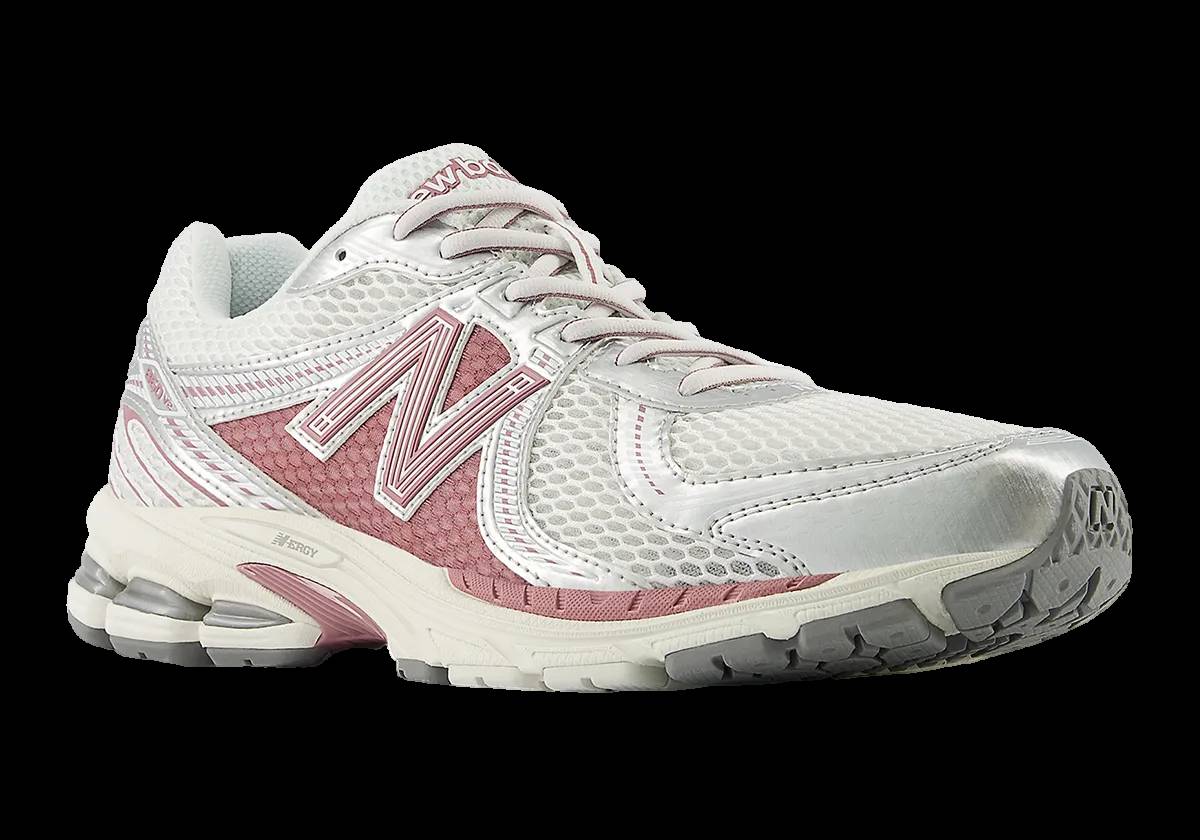 New Balance 860V2 Silver Toe Pink