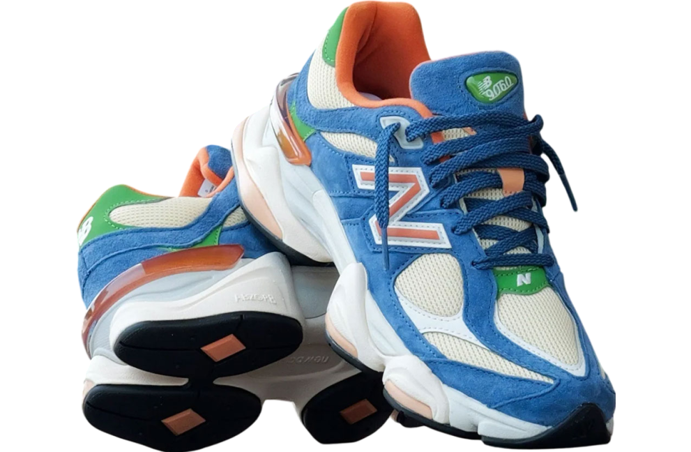 New Balance 9060 Blue / Orange / Green