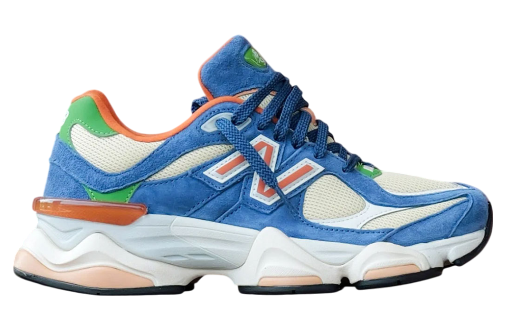 New Balance 9060 Blue / Orange / Green