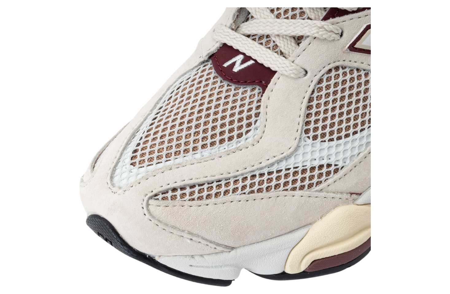 New Balance 9060 Linen / Burgundy