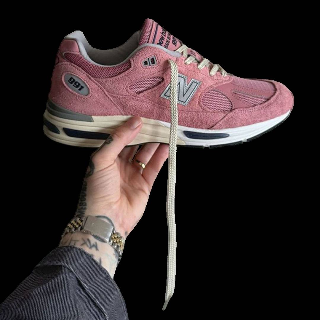 New Balance 991v2 Made in UK Pink