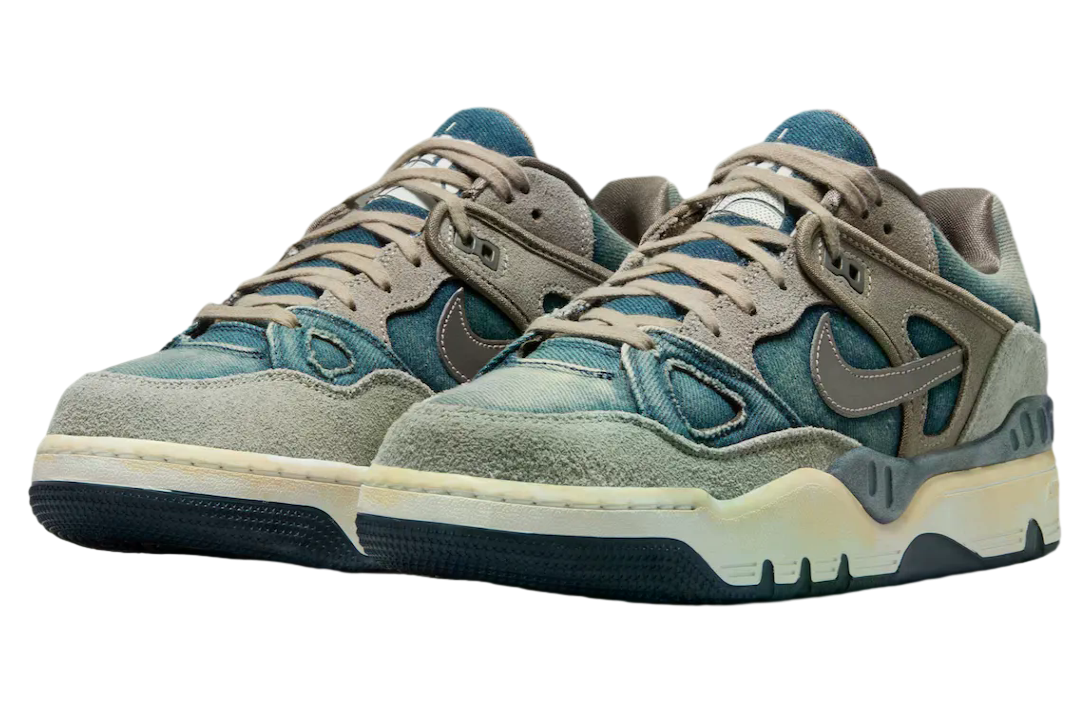Nigo x Levis x Nike Air Force 3 Low Olive Grey / Summit White