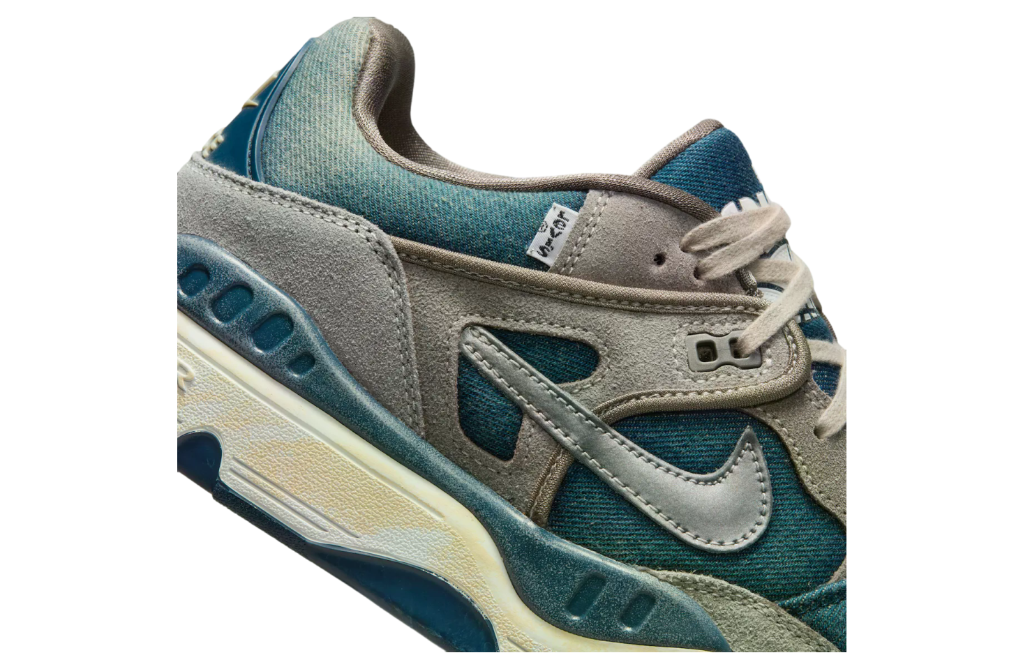 Nigo x Levis x Nike Air Force 3 Low Olive Grey / Summit White