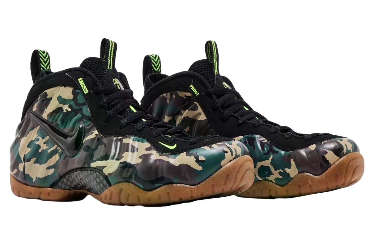 Nike Air Foamposite Pro Green Camo