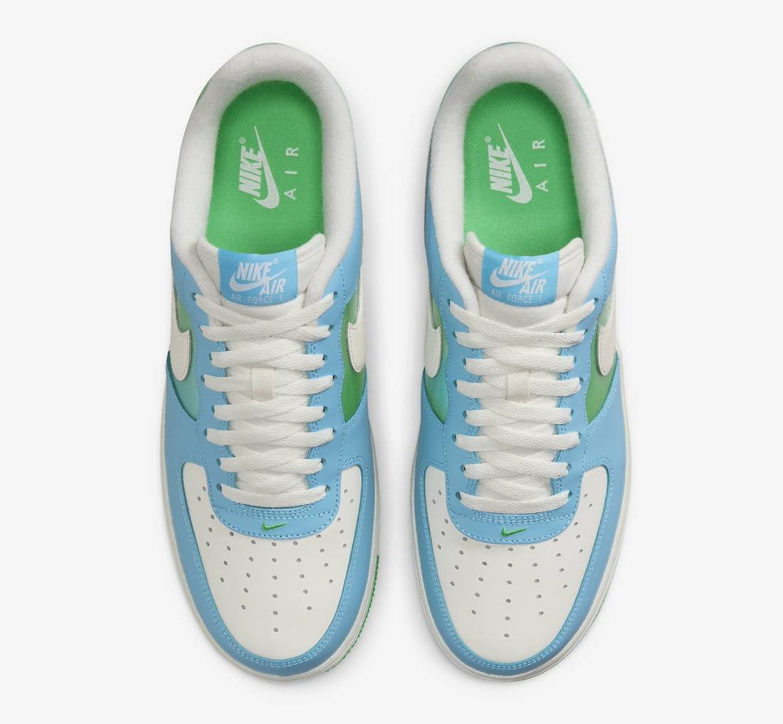 Nike Air Force 1 Low Aquarius Blue Green Shock