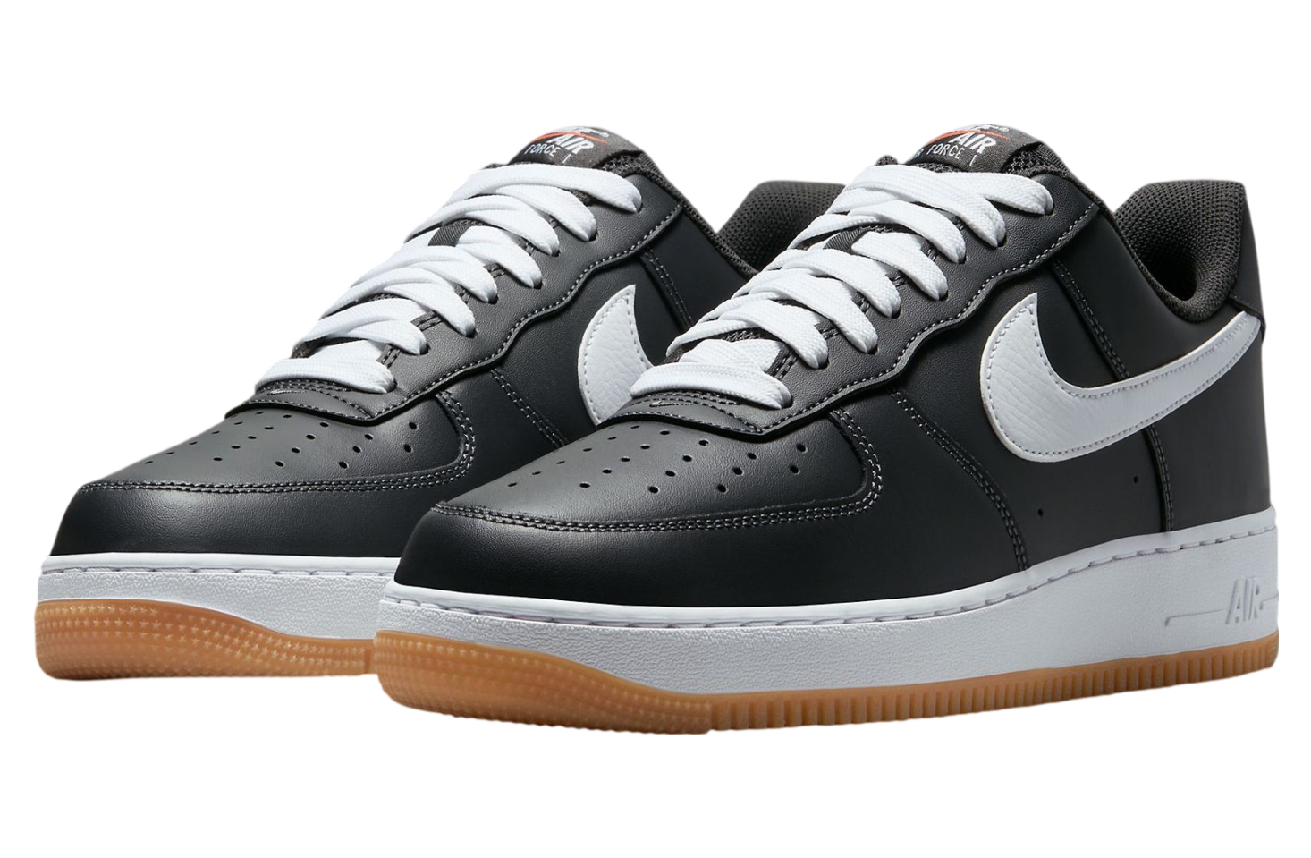 Nike Air Force 1 Low Black / Gum