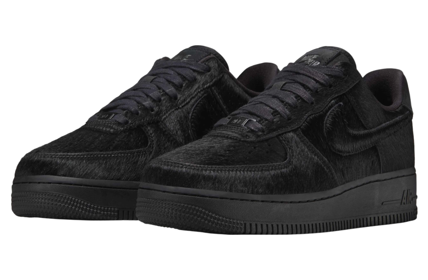 Nike Air Force 1 Low Black Pony Hair