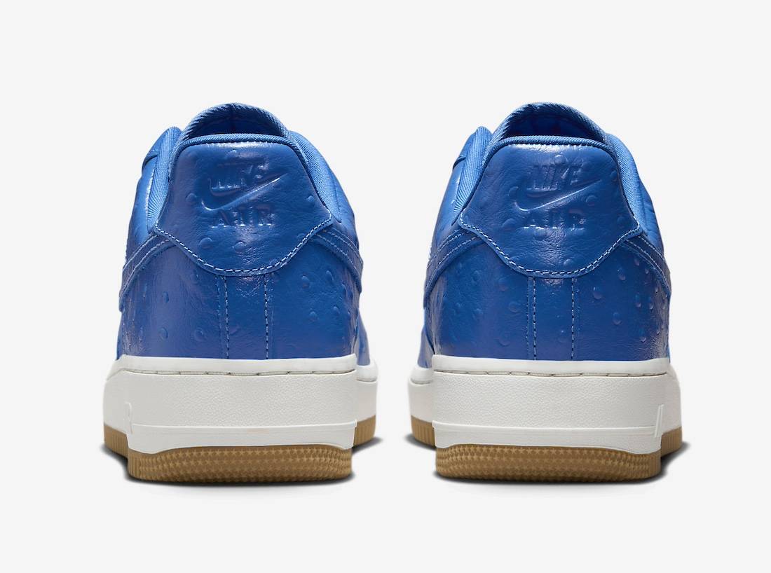 Nike Air Force 1 Low Blue Ostrich