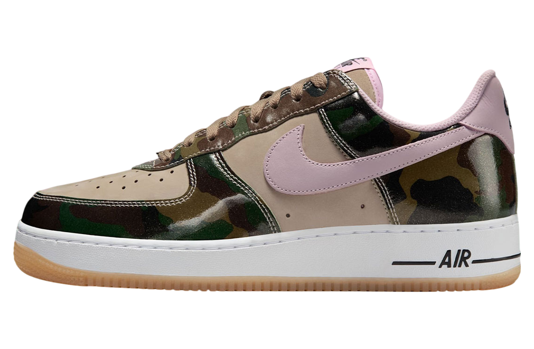Nike Air Force 1 Low Camo Pink Swoosh