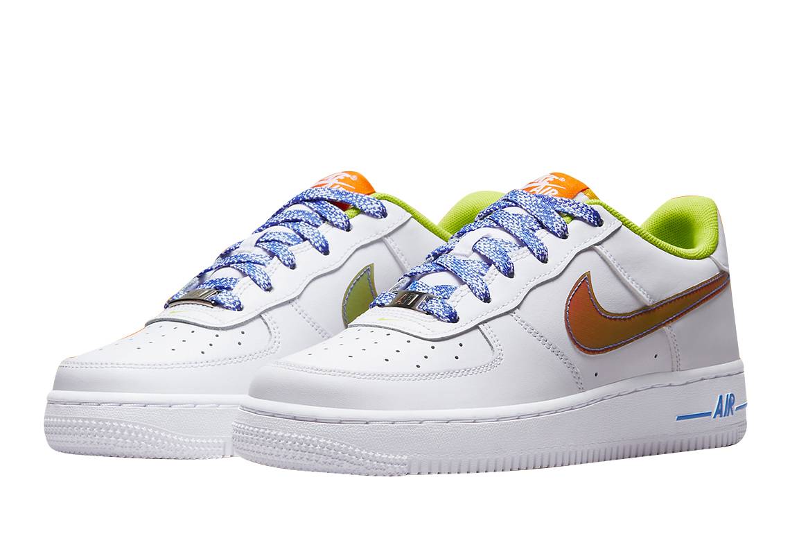 Nike Air Force 1 Low GS Iridescent Swoosh