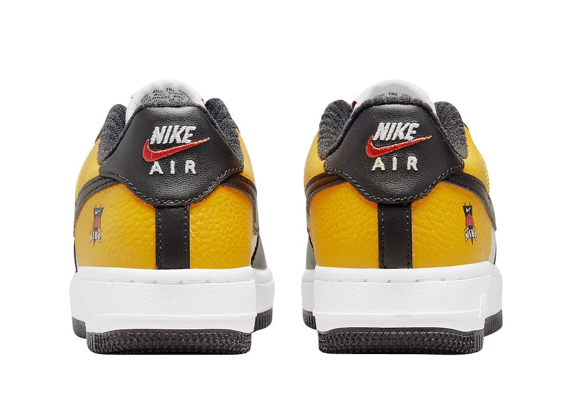 Nike Air Force 1 Low GS White Gold Black