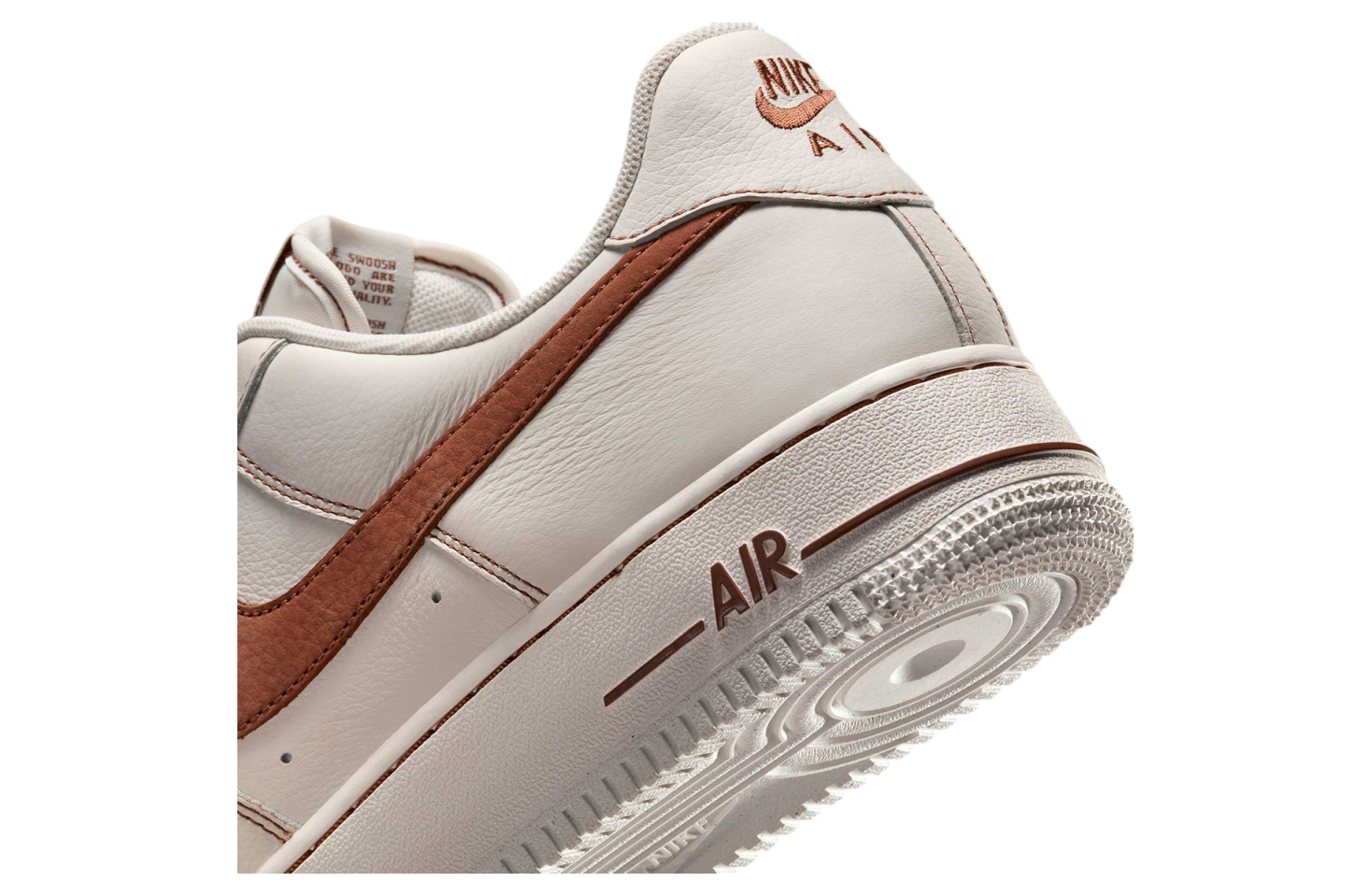 Nike Air Force 1 Low Ivory / Saddle Brown