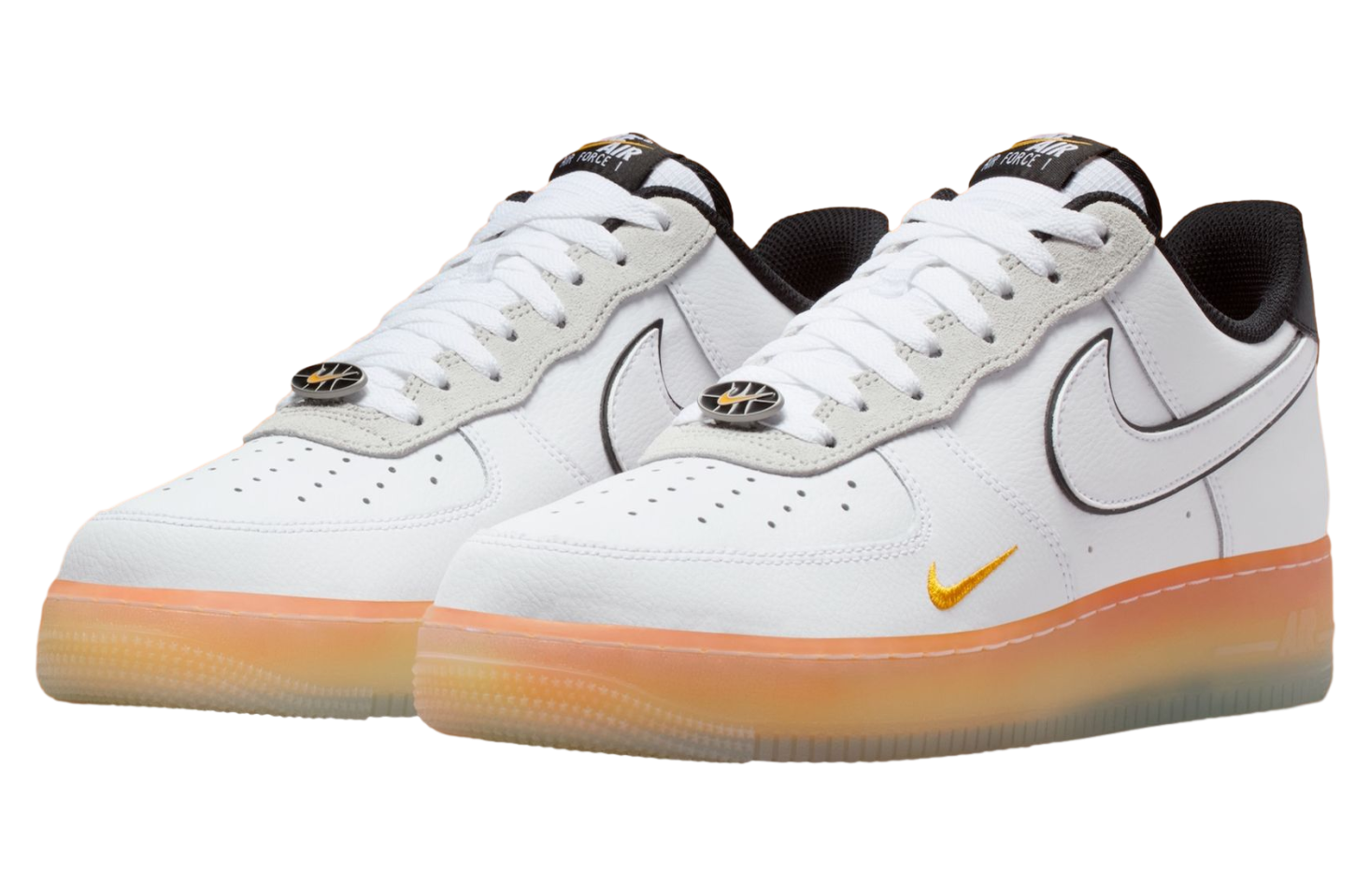 Nike Air Force 1 Low White / Black / Orange Peel