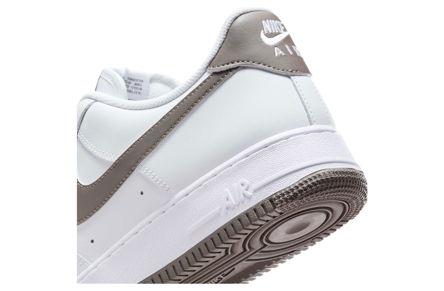 Nike Air Force 1 Low White / Brown