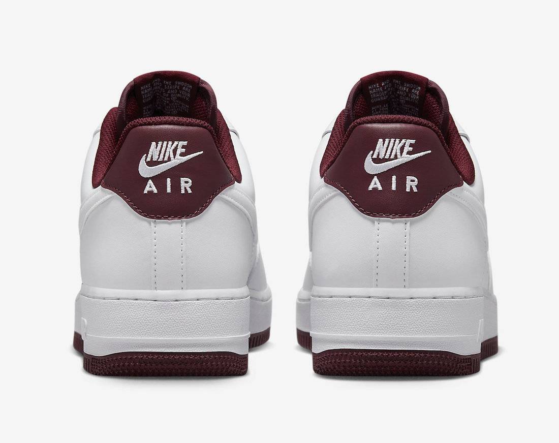 Nike Air Force 1 Low White Dark Beetroot