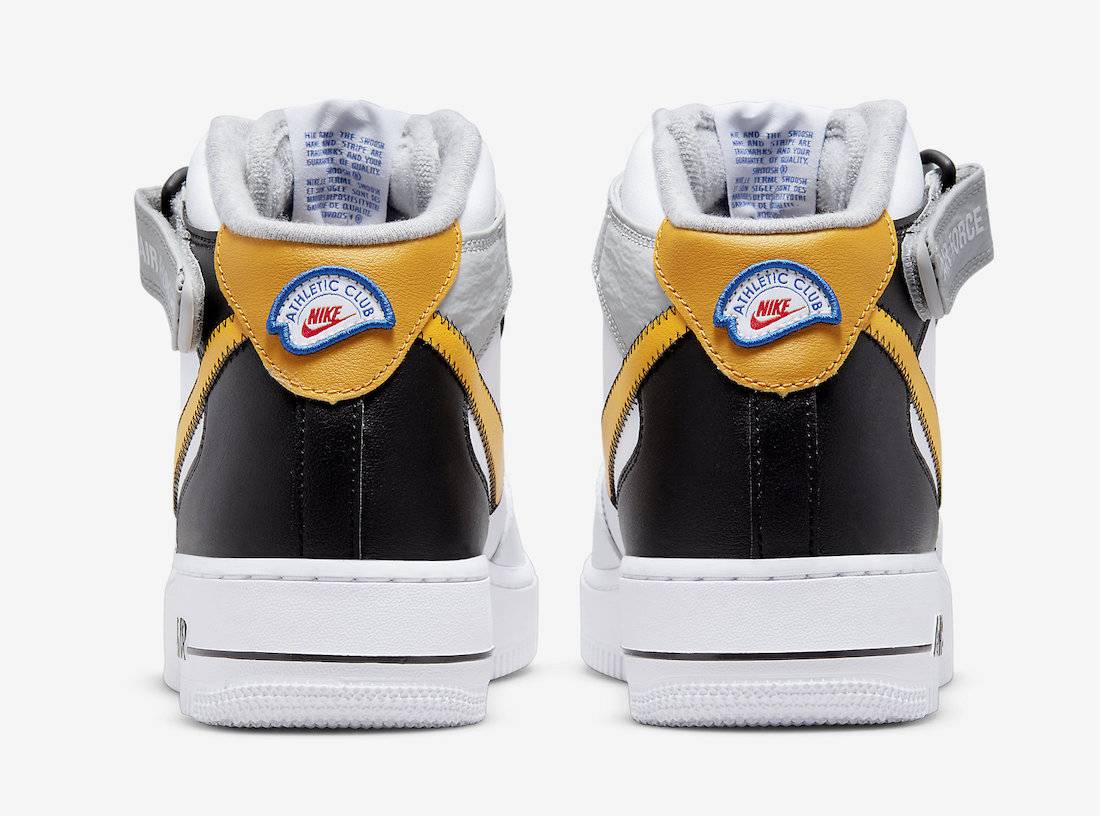 Nike Air Force 1 Mid Athletic Club White Yellow