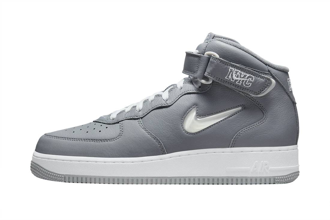 Nike Air Force 1 Mid Jewel NYC Cool Grey