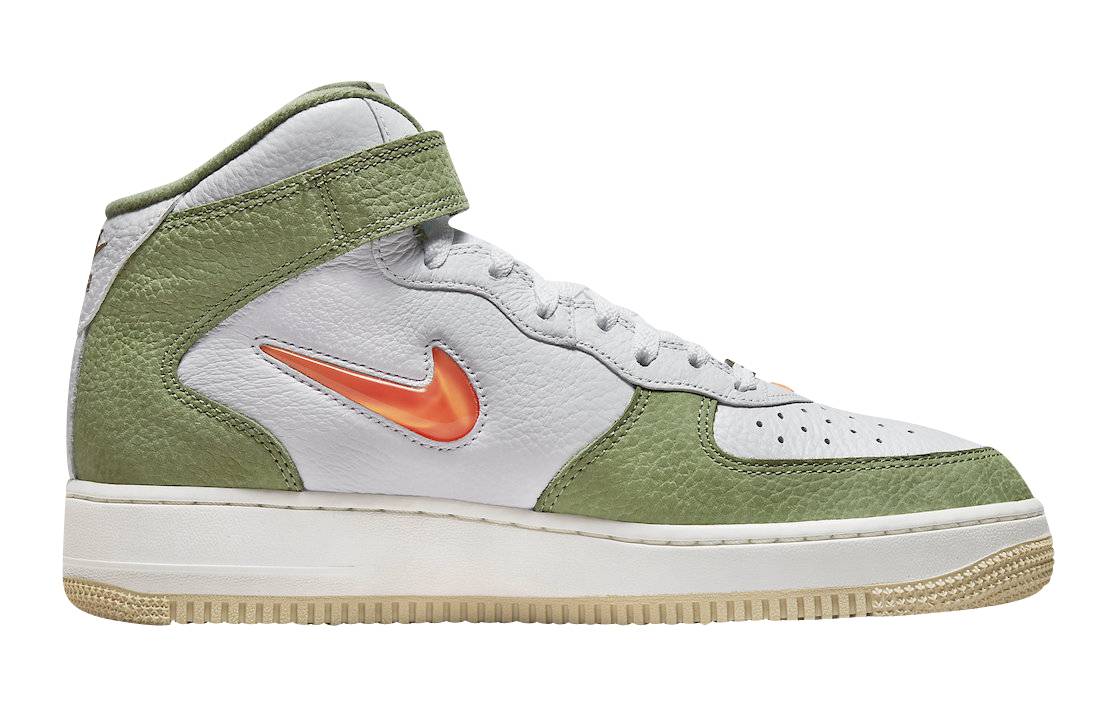 Nike Air Force 1 Mid White Olive