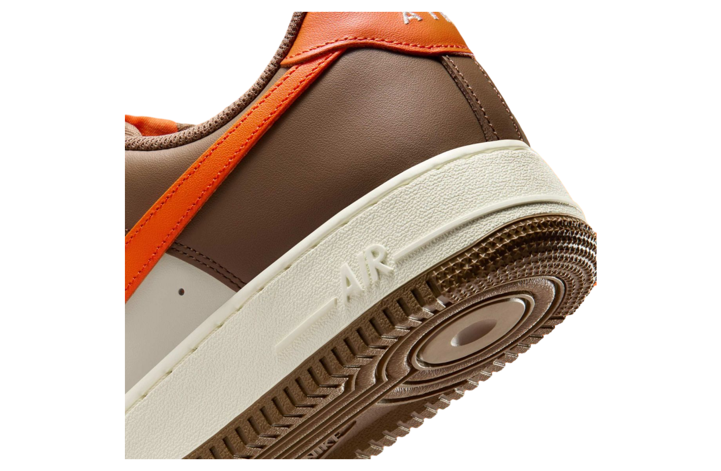 Nike Air Force 1 Mosswood Brown / Campfire Orange