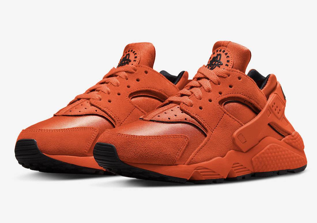 Nike Air Huarache Orange Black