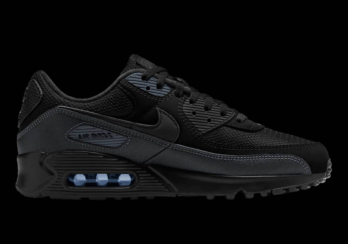 Nike Air Max 90 Black Reflective Swoosh