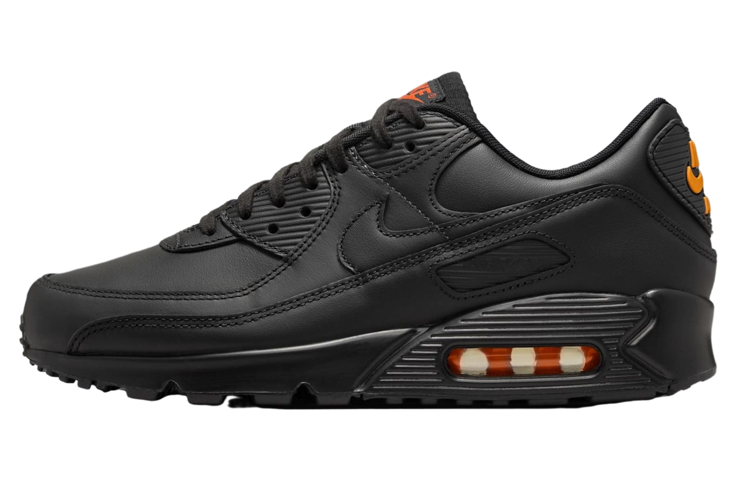 Nike Air Max 90 Black / Safety Orange
