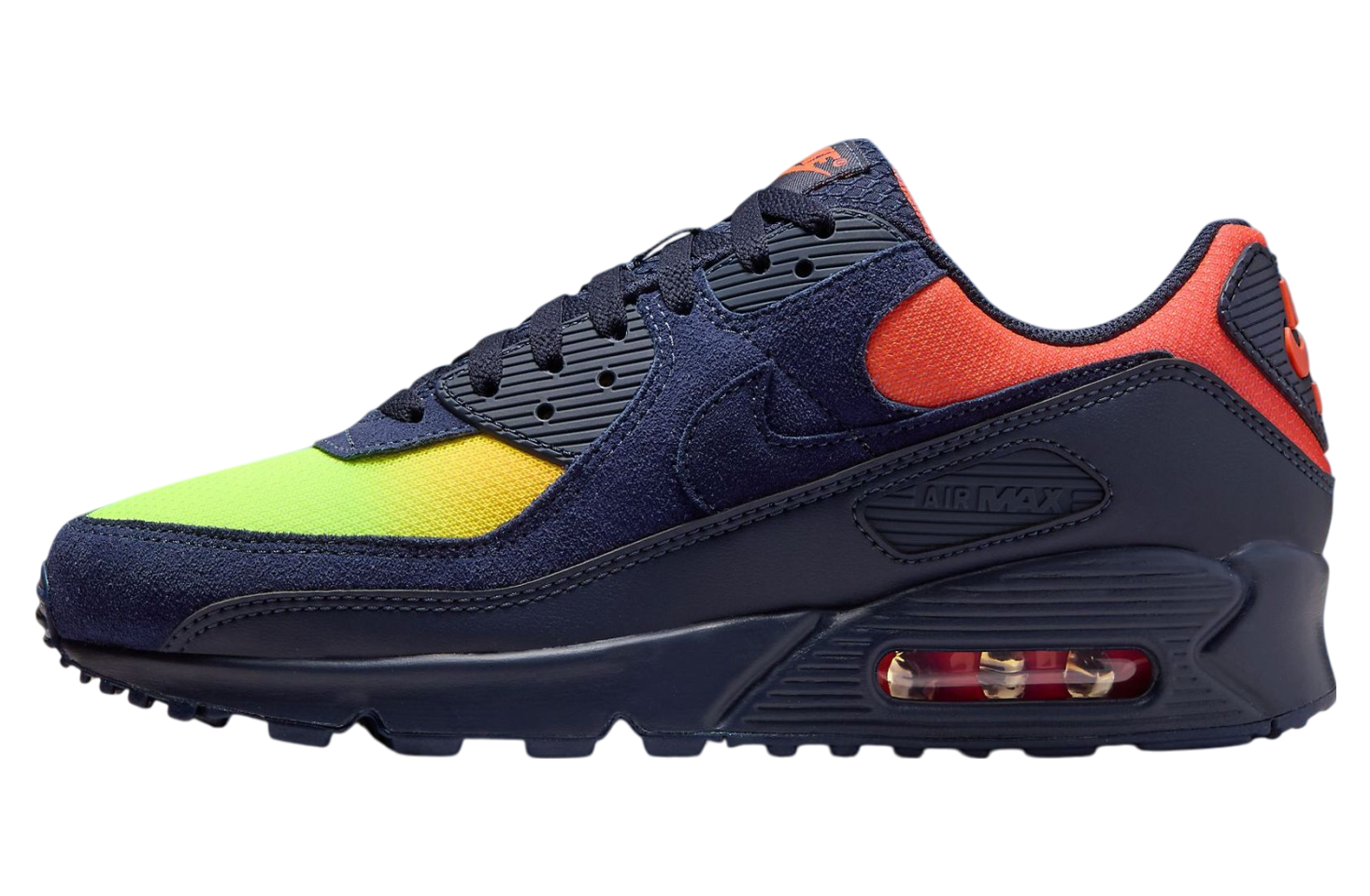 Nike Air Max 90 Lemon Venom / Blackened Blue