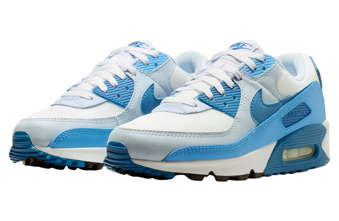 Nike Air Max 90 White / Argon Blue
