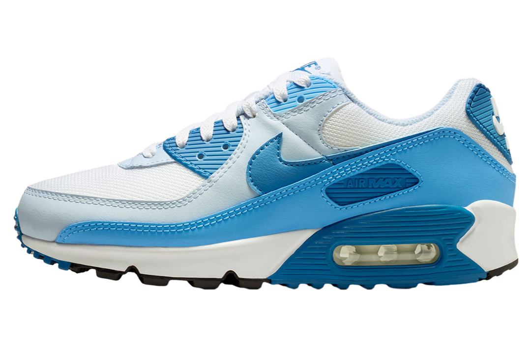 Nike Air Max 90 White / Argon Blue