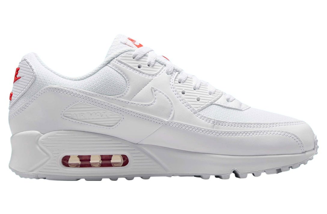 Nike Air Max 90 White / Light Crimson