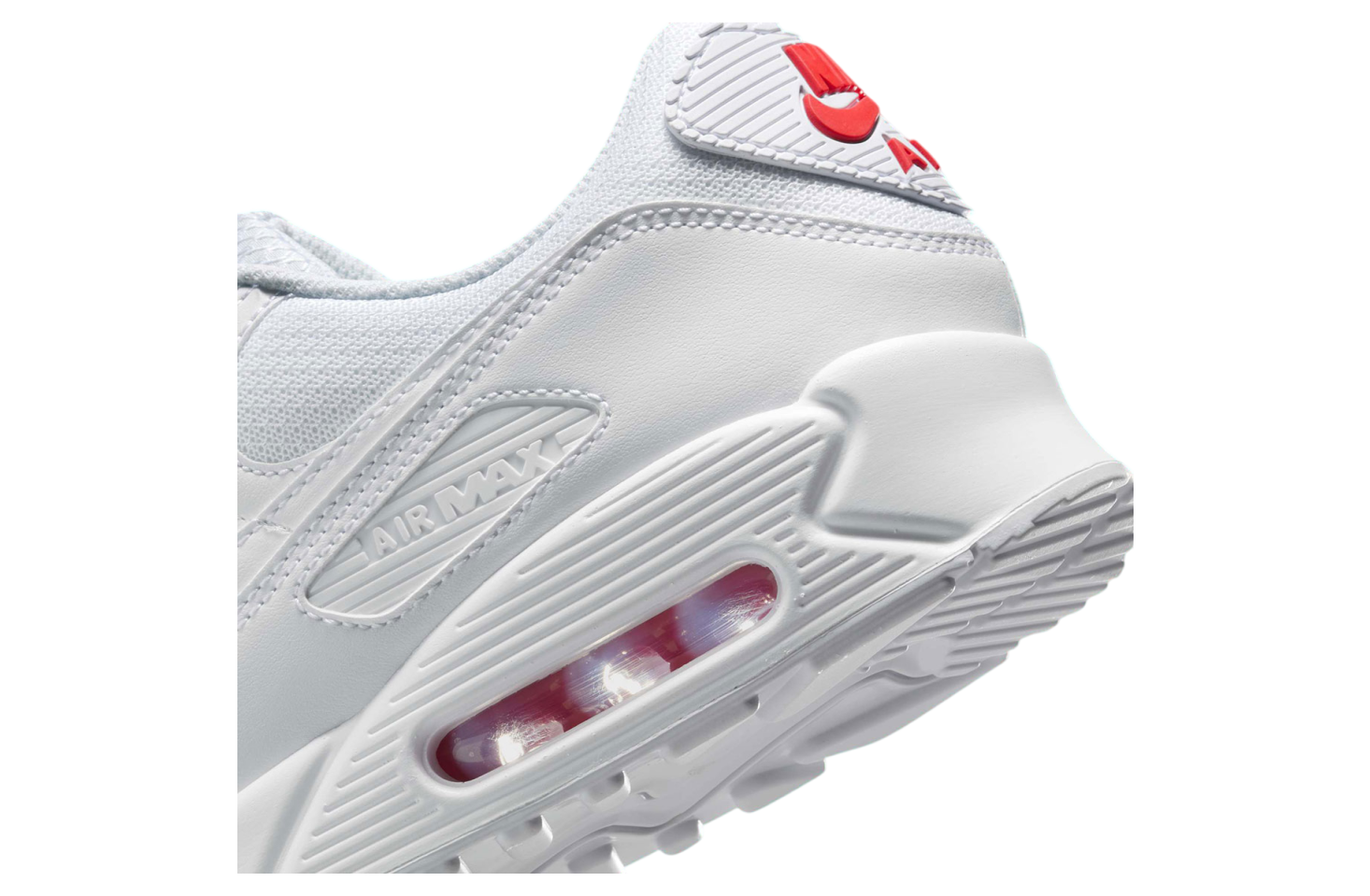 Nike Air Max 90 White / Light Crimson
