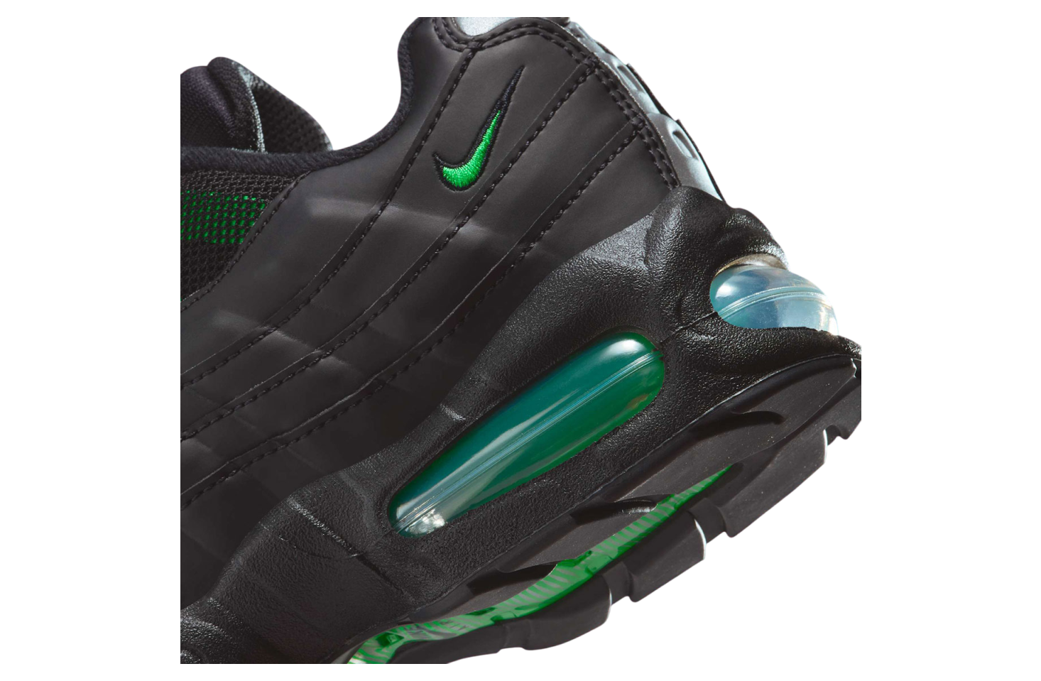 Nike Air Max 95 OG GS Black / Green Shock