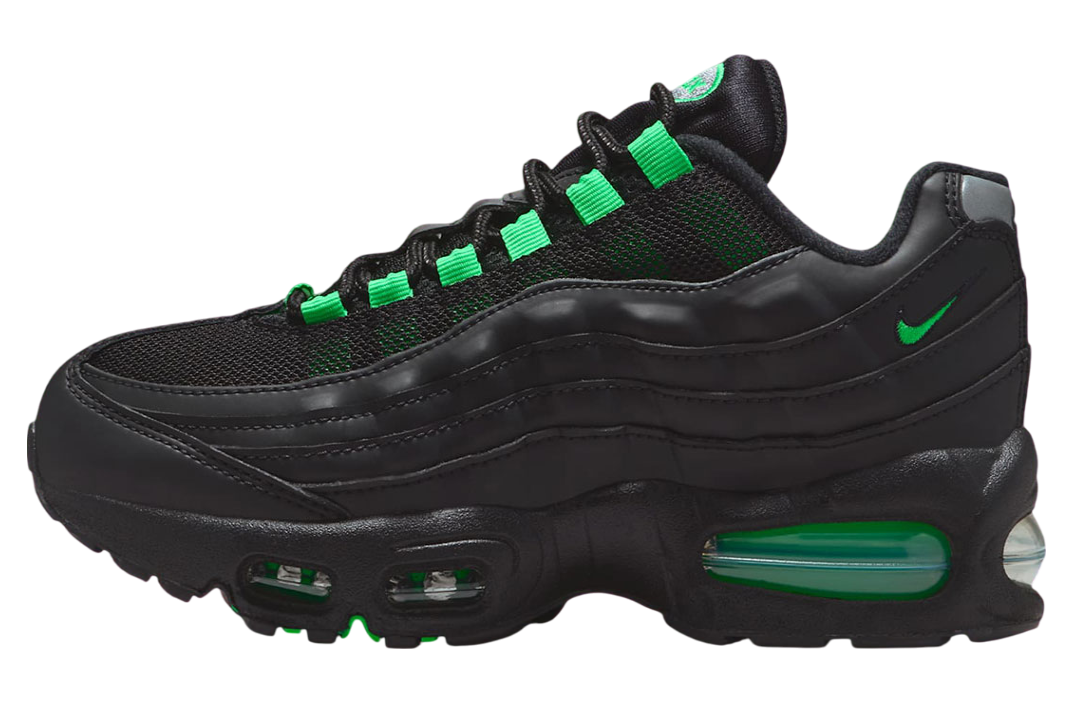 Nike Air Max 95 OG GS Black / Green Shock