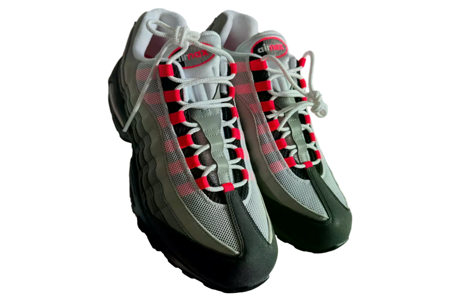 Nike Air Max 95 OG Solar Red Black / Medium Ash