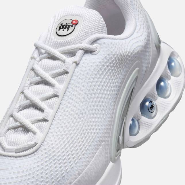 Nike Air Max Dn White Metallic Silver
