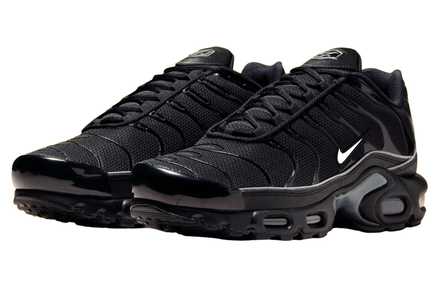 Nike Air Max Plus Black / Metallic Silver / Tour Yellow