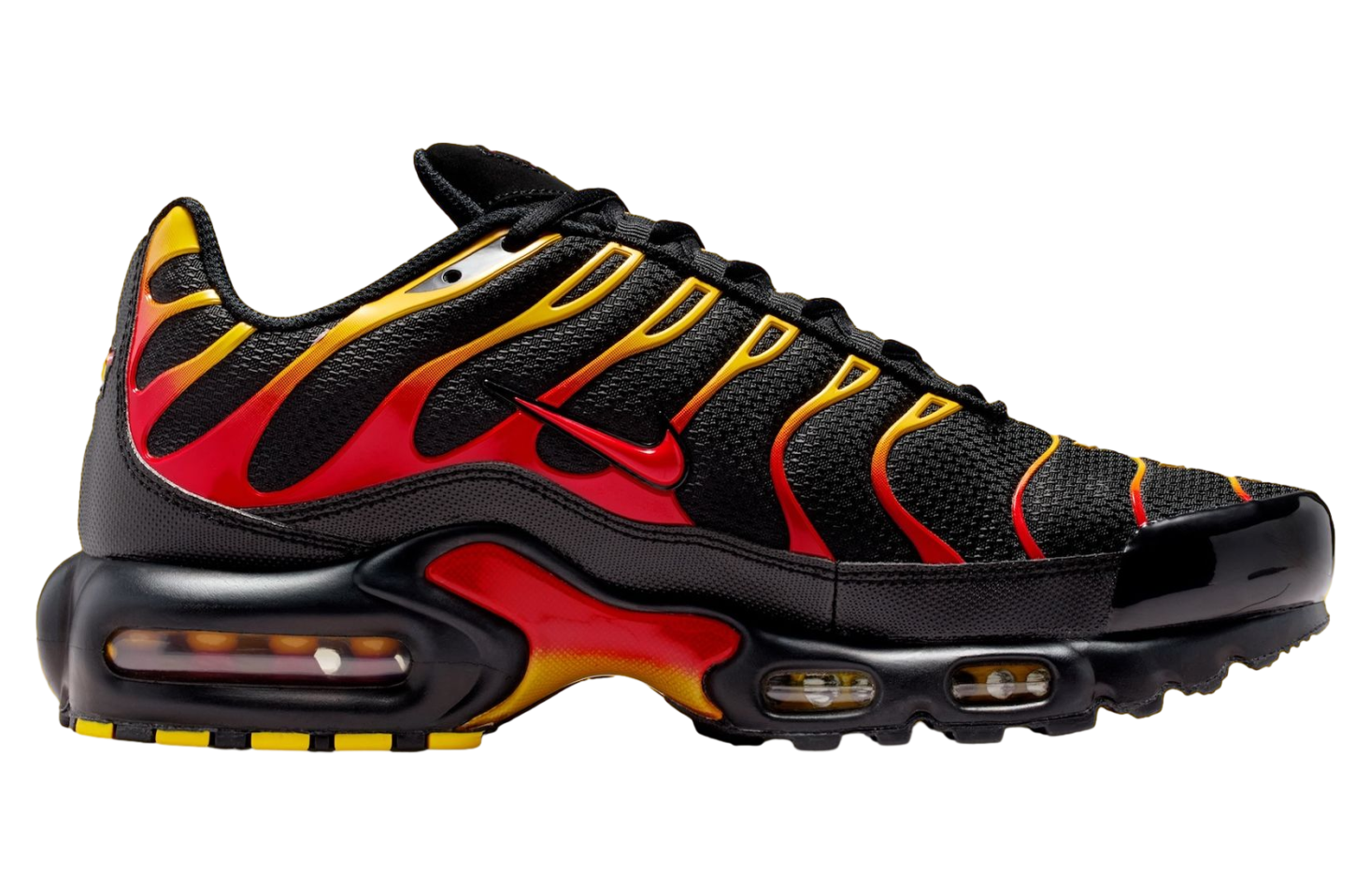 Nike Air Max Plus Black / University Gold / University Red