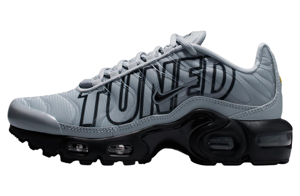 Nike Air Max Plus GS Tuned Wolf Grey / Black
