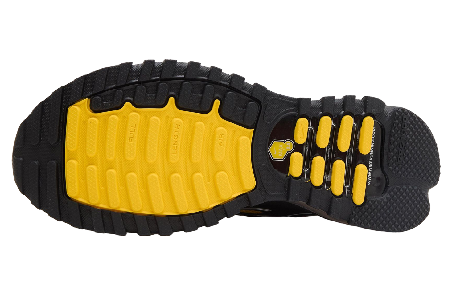 Nike Air Max TL 2.5 Black / Metallic Silver / Varsity Maize