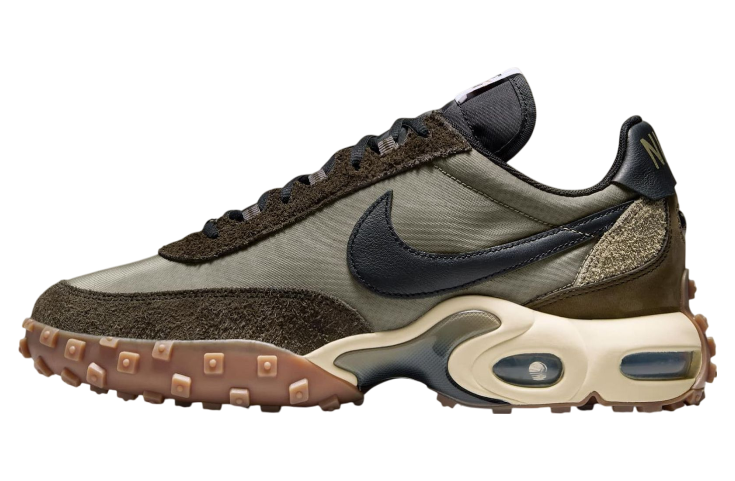 Nike Air Max Waffle SP Matte Olive / Gum Dark Brown