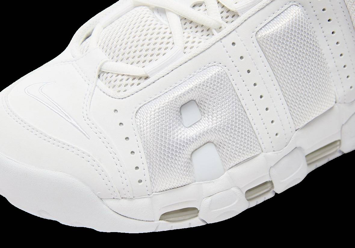 Nike Air More Uptempo Low Triple White